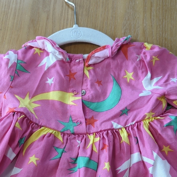 Stella McCartney Pink and Multicolor Woven Dress - Picture 3 of 6